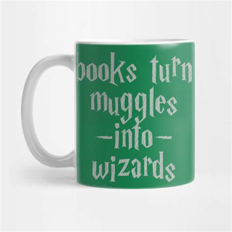Get Lost in the Enchanting Maze of Words with our Books are Magic Mug